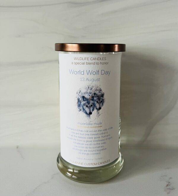 Wolf Candle